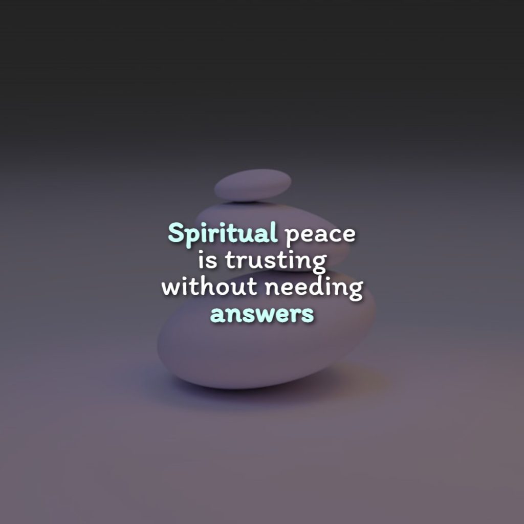Spiritual Peace Quotes
