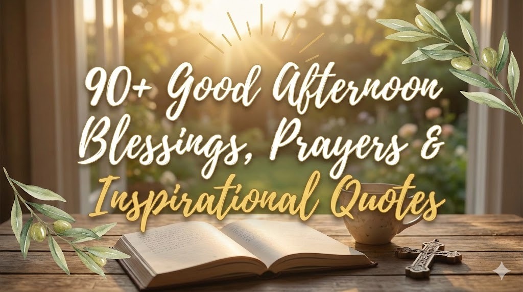 90+ Good Afternoon Blessings, Prayers & Inspirational Quotes