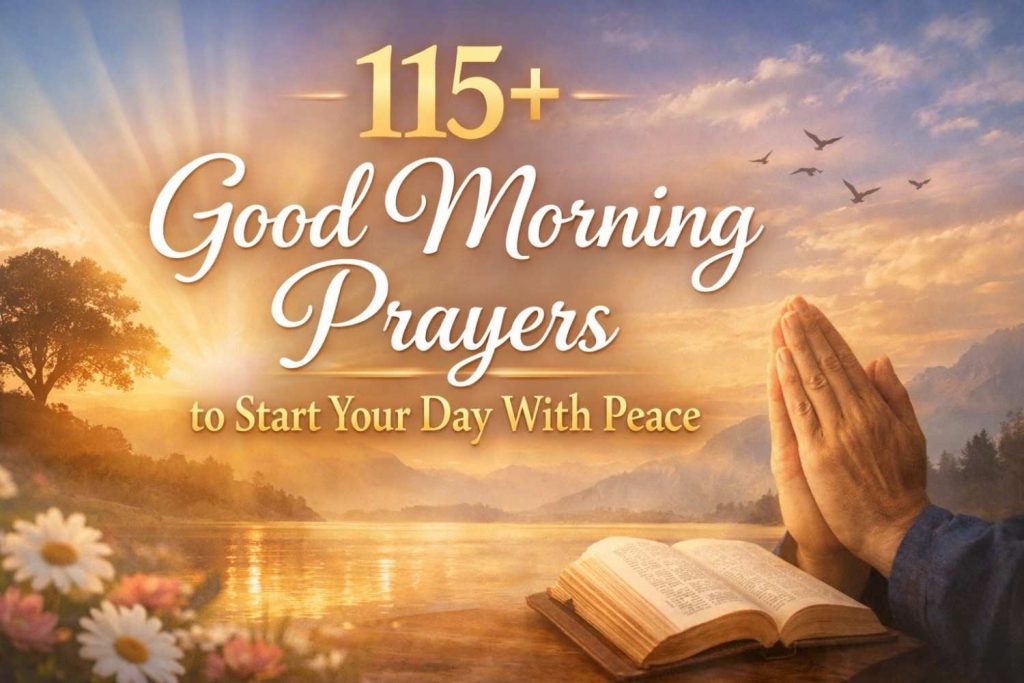115+ Good Morning Prayers to Start Your Day With Peace