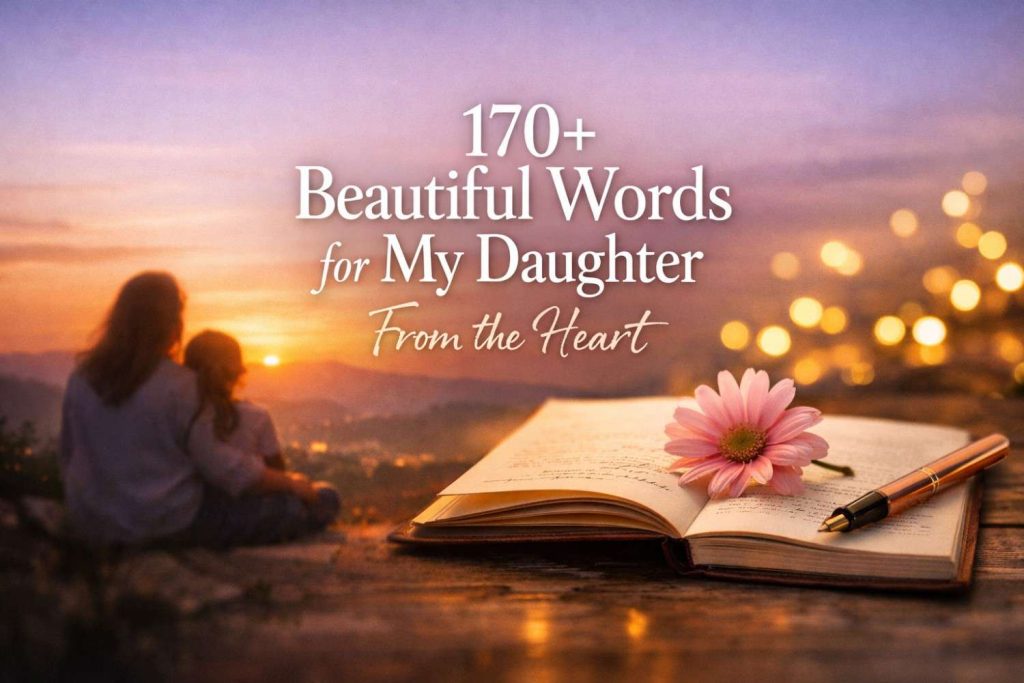 170+ Beautiful Words for My Daughter From the Heart