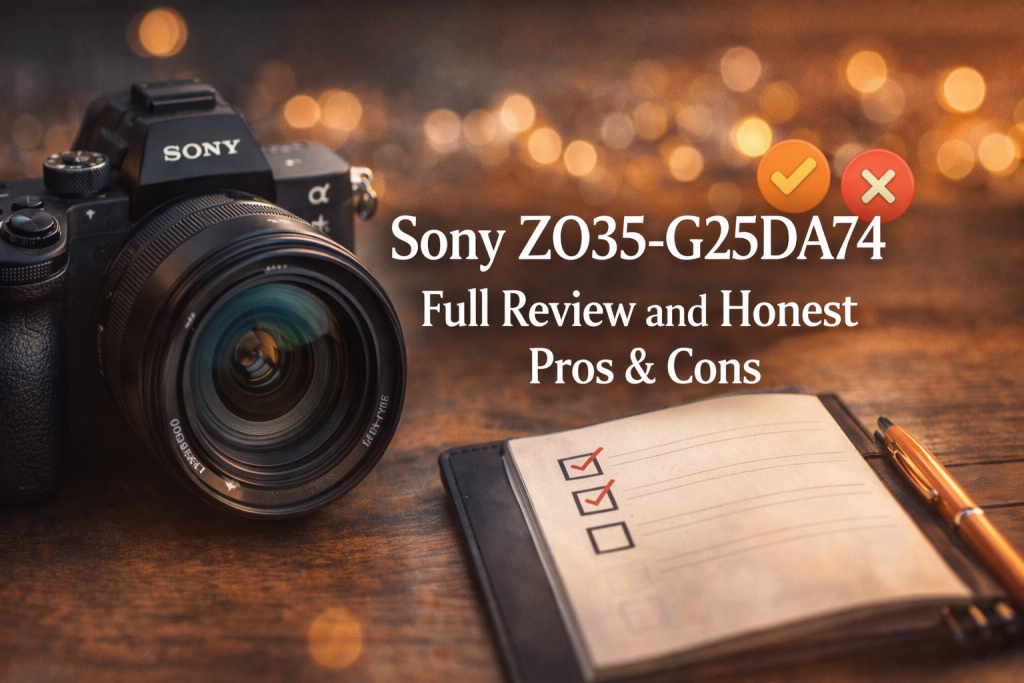 Sony ZO35-G25DA74 Full Review and Honest Pros & Cons