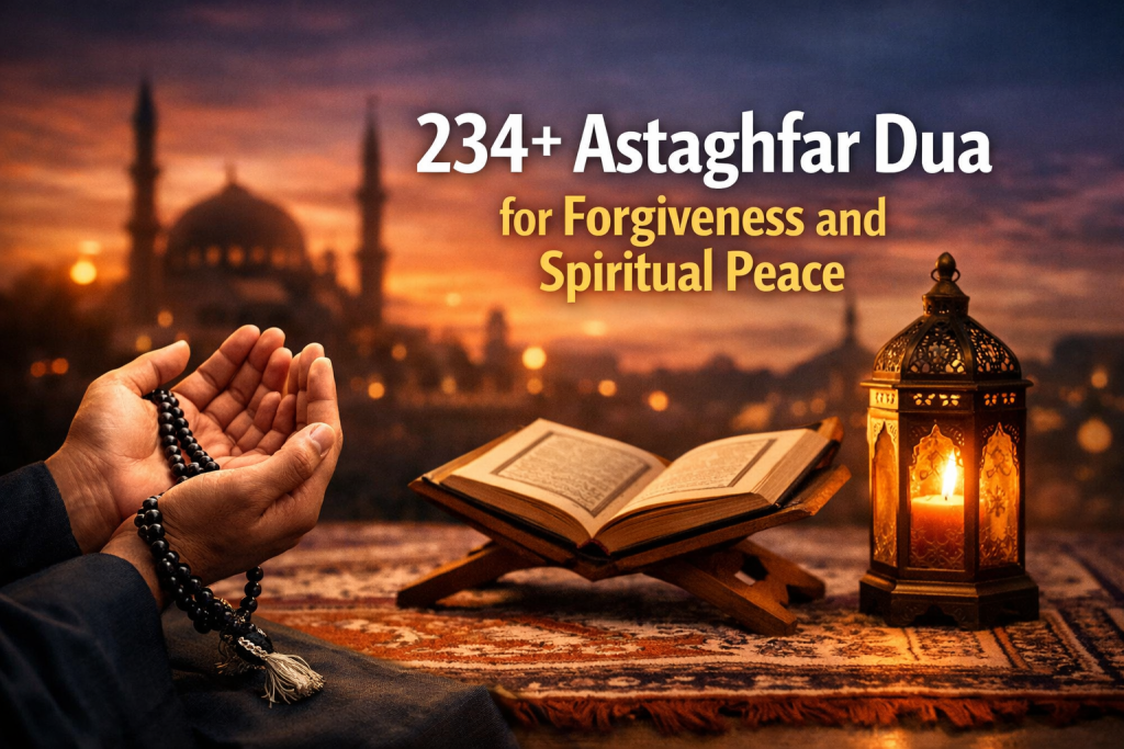 234+ Astaghfar Dua for Forgiveness and Spiritual Peace